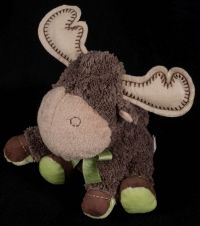 Carters Moose Plush Lovey Baby Toy